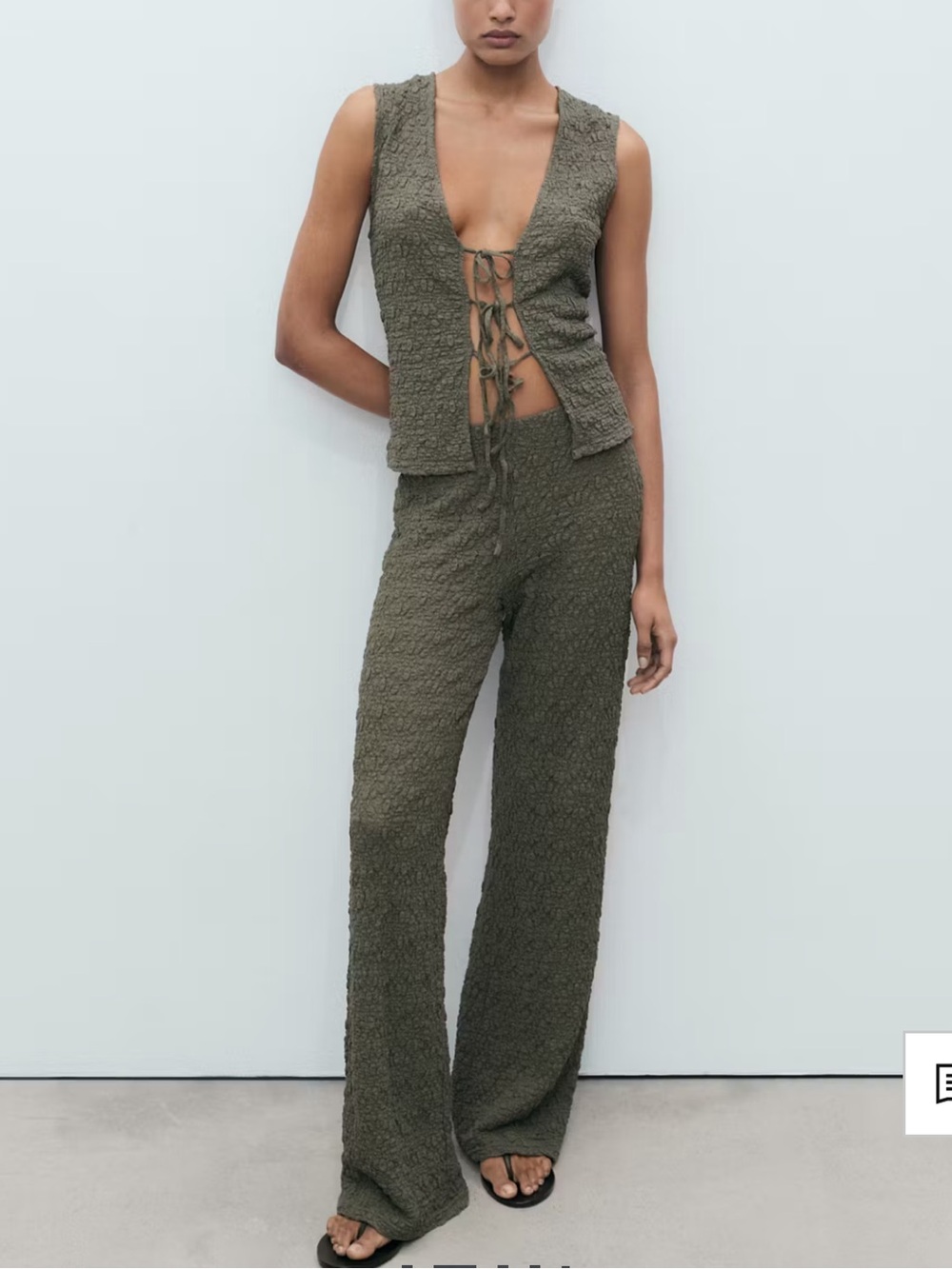 NWT MANGO Textured Set
